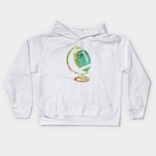 American Football Globe Kids Hoodie